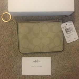 💯authentic Coach key wallet